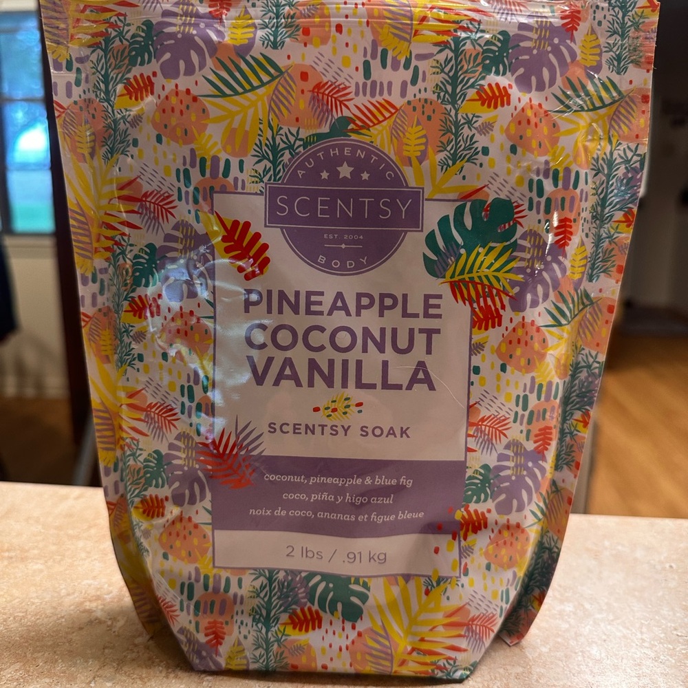 Scentsy Pineapple Coconut Vanilla Bath Soak